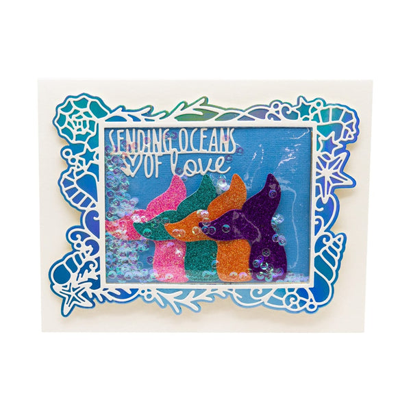 Tonic Studios Die Cutting Under The Sea - Layering Frame Die Set - 5325e