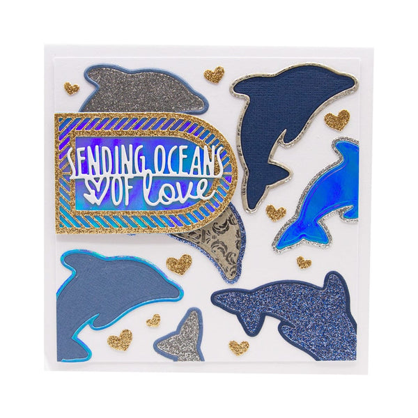 Tonic Studios Die Cutting Under The Sea - Layering Frame Die Set - 5325e